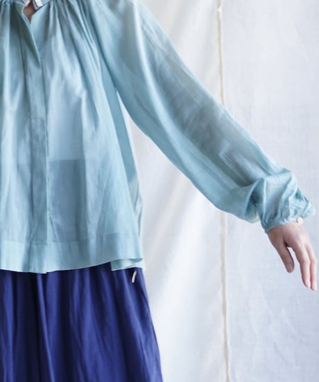 cotton bretagne blouse   MIZUASAGI