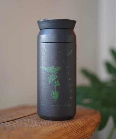 ALOHA mai e MAUI tumbler TARO 【black × green】