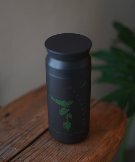 ALOHA mai e MAUI tumbler TARO 【black × green】