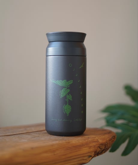 ALOHA mai e MAUI tumbler TARO 【black × green】