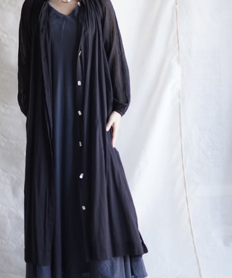 cotton bretagne long coat    SHIKKOKU