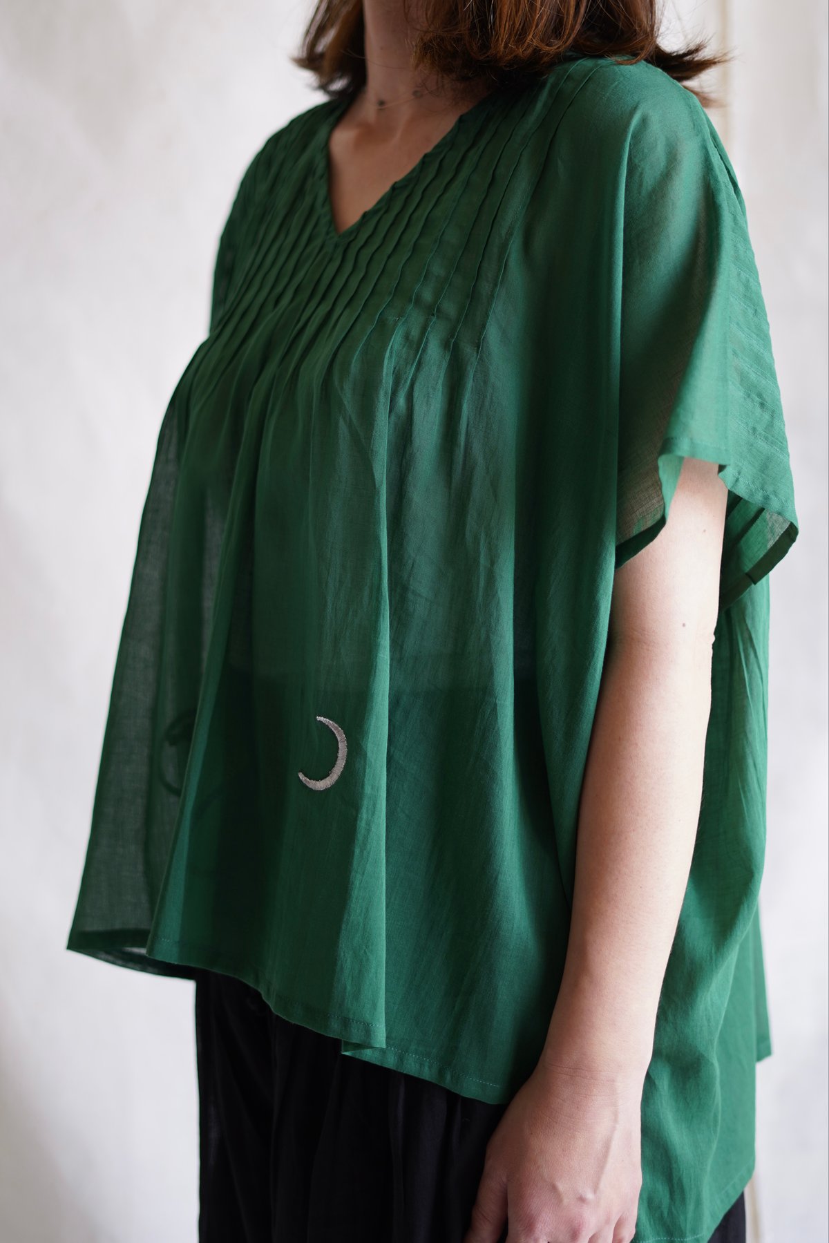 トップス Little EAGLE cotton pintuck PO cotton pintuck PO BOTANICAL | Little Eagle