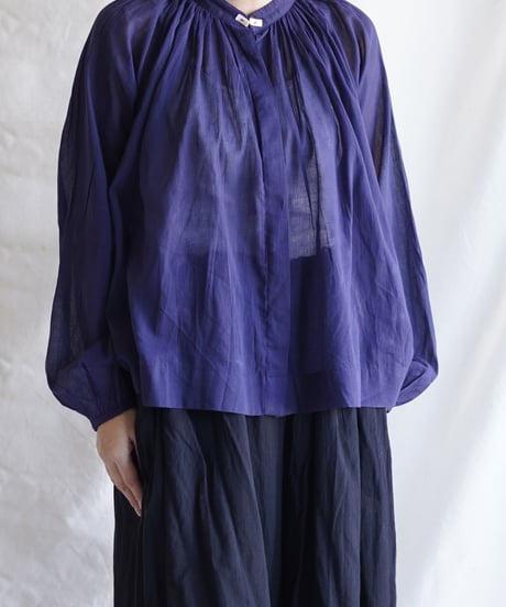 cotton bretagne blouse   KONJOU