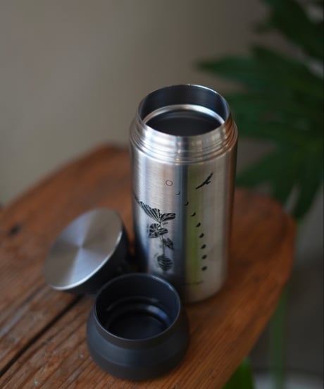 ALOHA mai e MAUI tumbler TARO 【stainless × white】