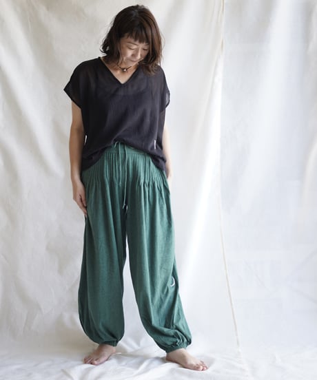 cotton moon harem pant  BOTANICAL