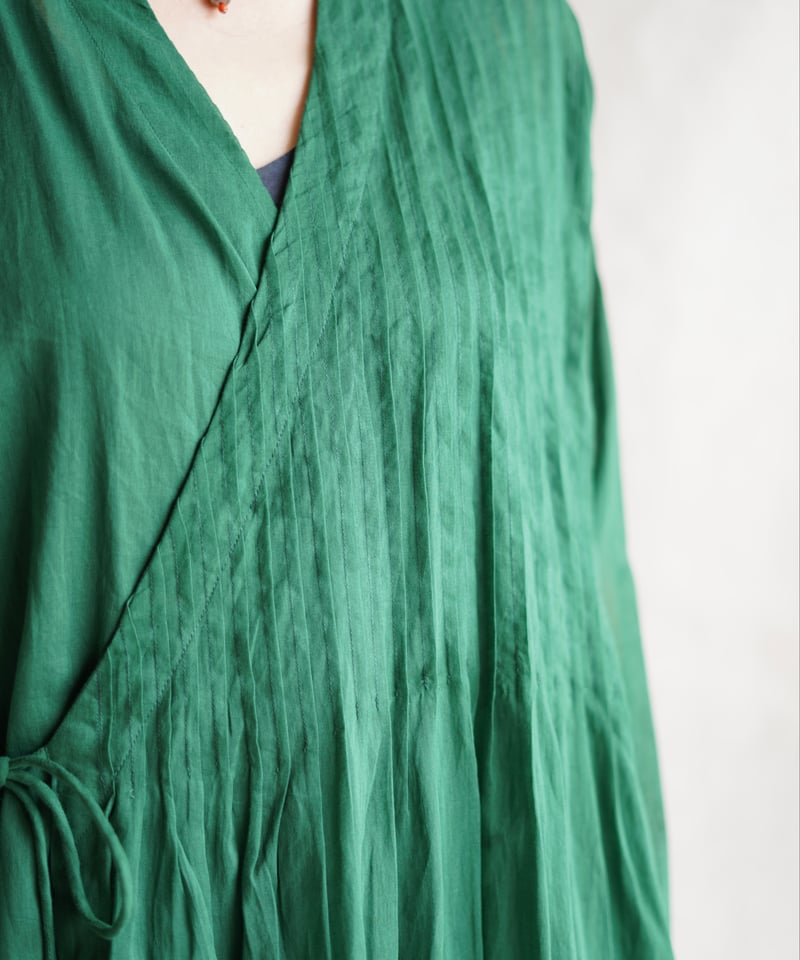 cotton pintuck cache-coeur BOTANICAL | Little