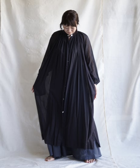 cotton bretagne long coat    SHIKKOKU