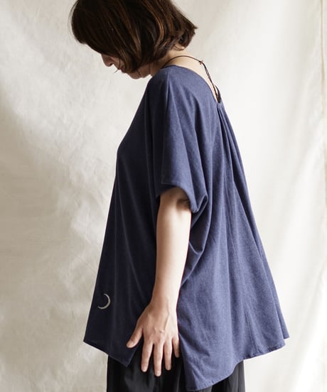 cotton gather PO long  NAVY