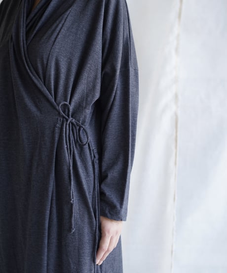 cotton spiral moon KIMONO coat  SUMIKURO