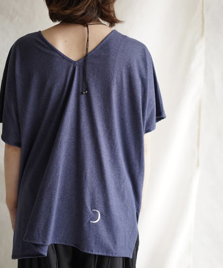 cotton gather PO long  NAVY