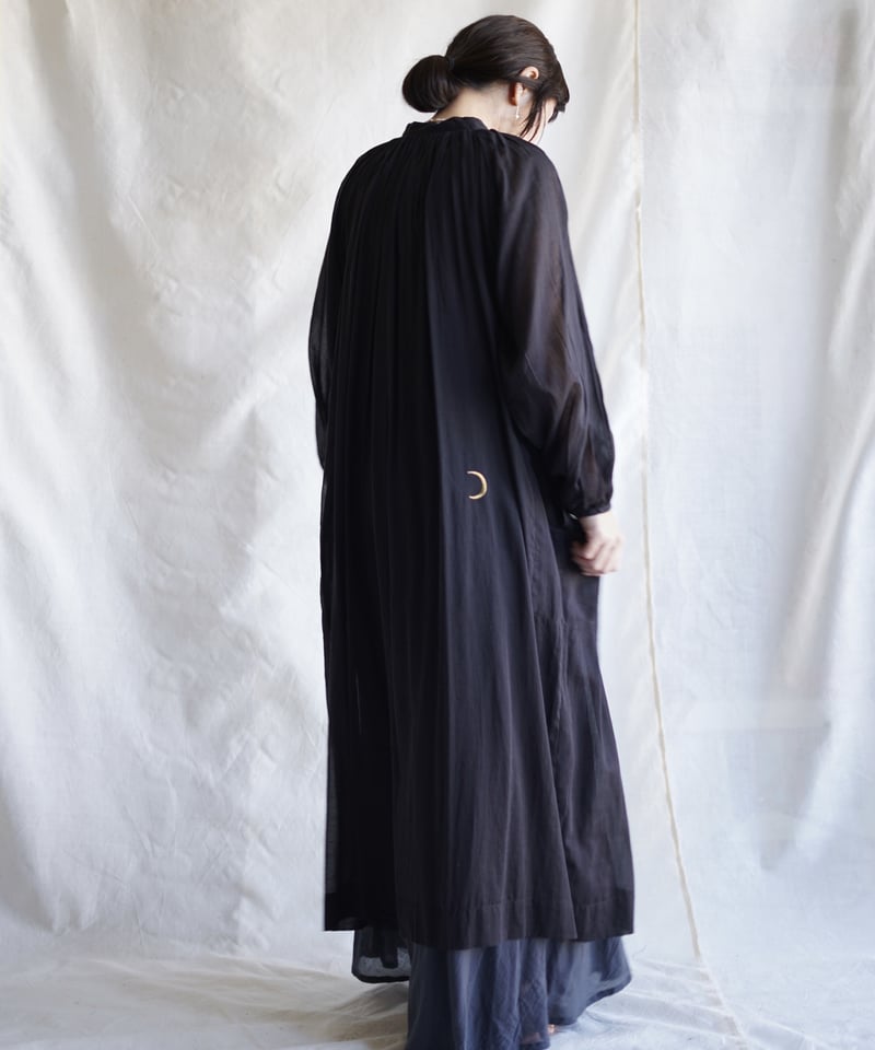 cotton bretagne long coat SHIKKOKU | Little