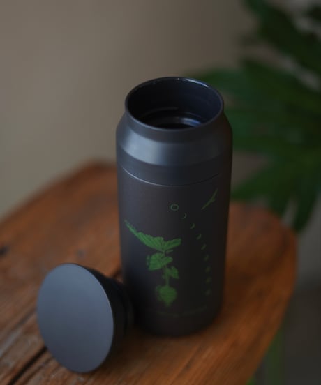 ALOHA mai e MAUI tumbler TARO 【black × green】