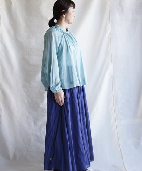 cotton bretagne blouse   MIZUASAGI