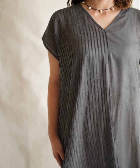 cotton pintuck OP SUMIKURO