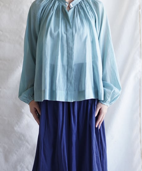 cotton bretagne blouse   MIZUASAGI