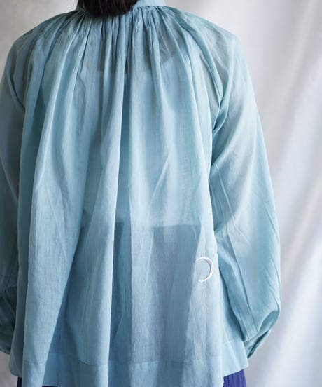 cotton bretagne blouse   MIZUASAGI