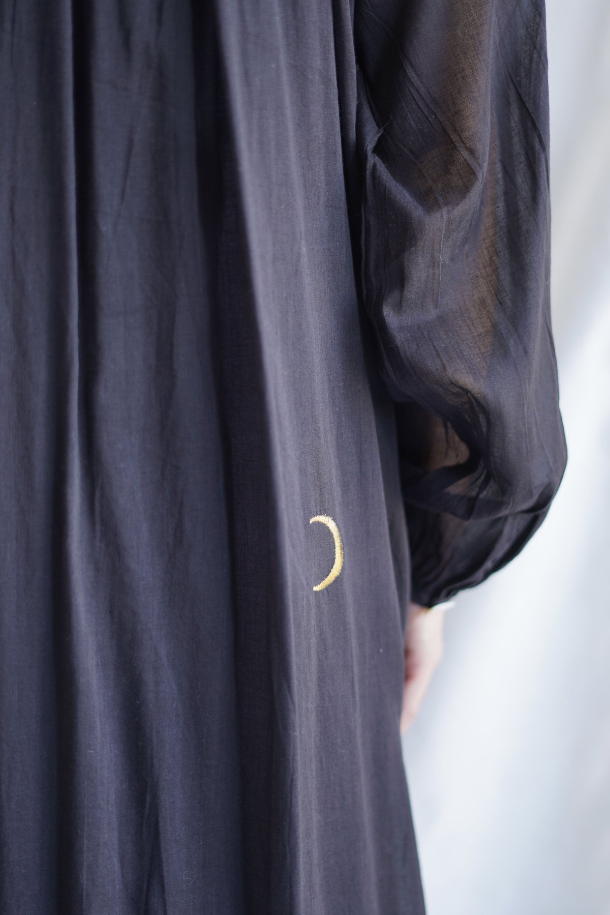 cotton bretagne long coat SHIKKOKU | Little