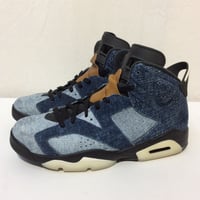 NIKE AIR JORDAN 6 GS "WASHED DENIM" ナイキ エアジョーダン6 GS "ウォッシュデニム" 箱付き