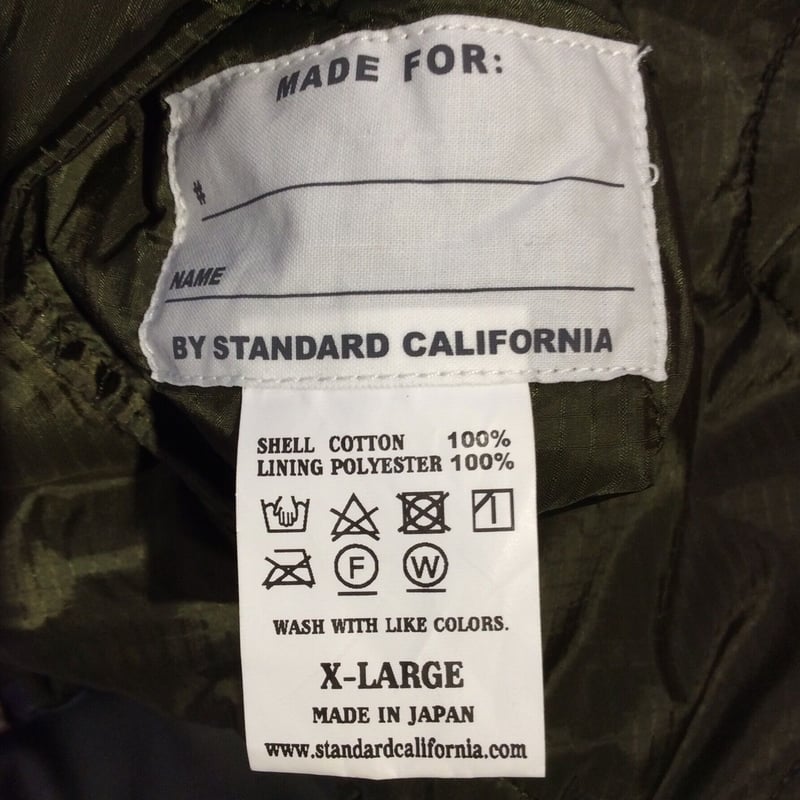 STANDARD CALIFORNIA Reversible Deck Jacket スタンダ
