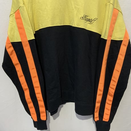 FLAGSTUFF CUP HEAVY LINE SWEAT 2019AW フラグスタフ オーバーサイズ サイドライン トレーナー スウェット