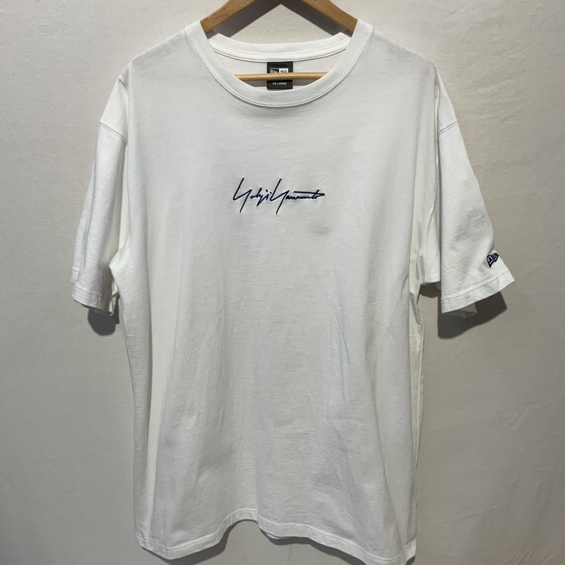 Yohji Yamamoto×NEWERA ヨウジヤマモト ニューエラ ロゴ刺繍T Yohji Yamamoto×NEWERA ヨウジヤマモト ニューエラ ロゴ刺繍T
