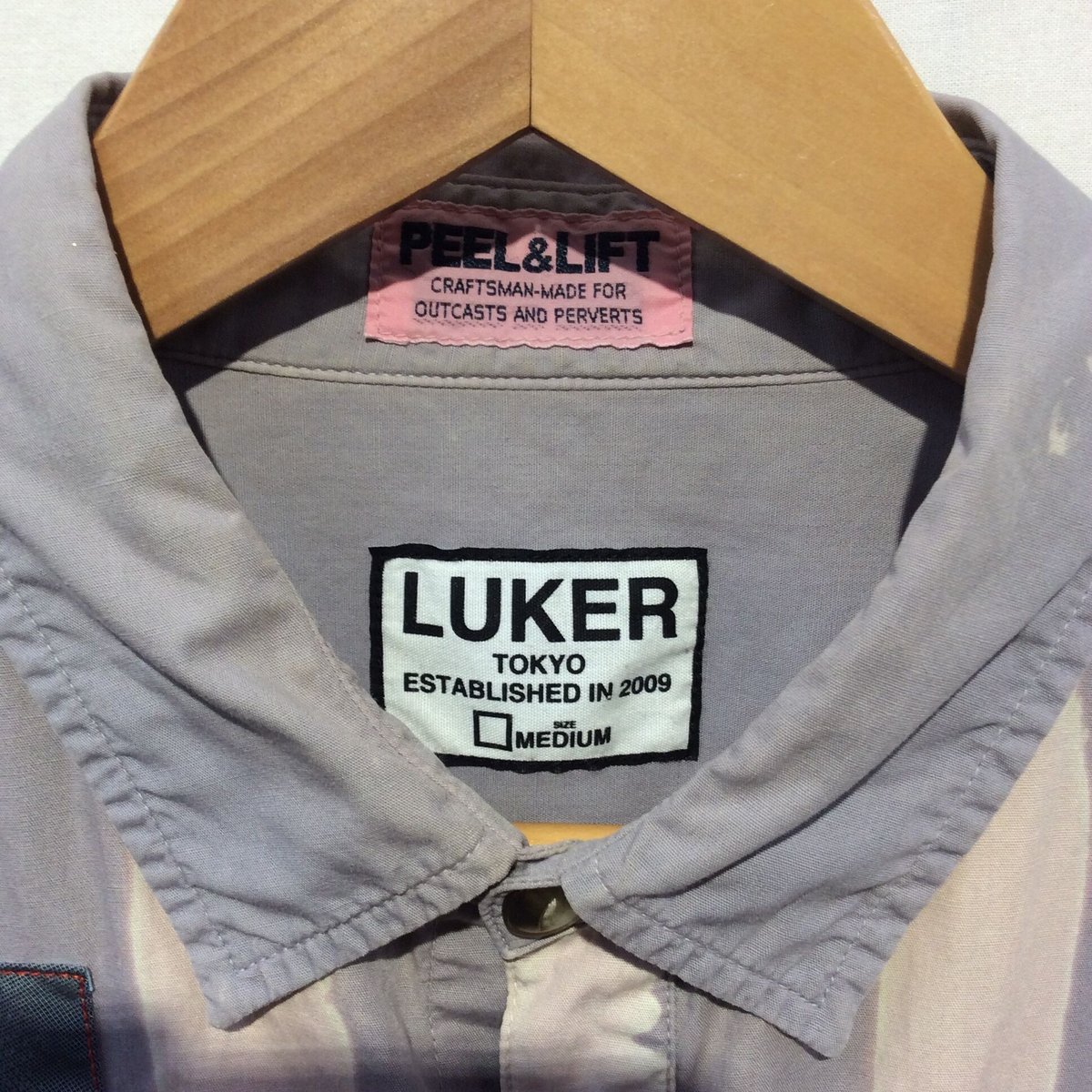 LUKER BY NEIGHBORHOOD PEEL & LIFT アナーキーシャツ | Do