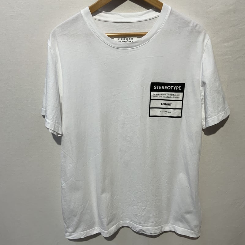 Maison Margiela STEREOTYPE メゾンマルジェラ ステレオタイプ 半袖T Maison Margiela STEREOTYPE メゾンマルジェラ ステレオタイプ 半袖T