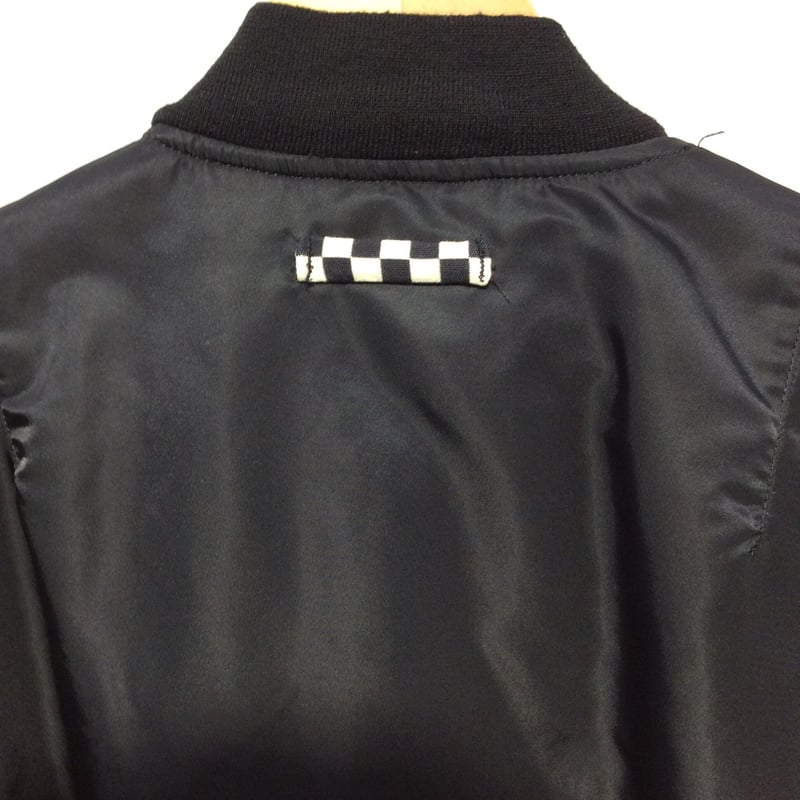 初期Let it Ride　レットイットライド　MA-1　リバーシブル　黒×カモ Let it Ride】レットイットライド MA-1 リバーシブル黒カモ - メルカリ