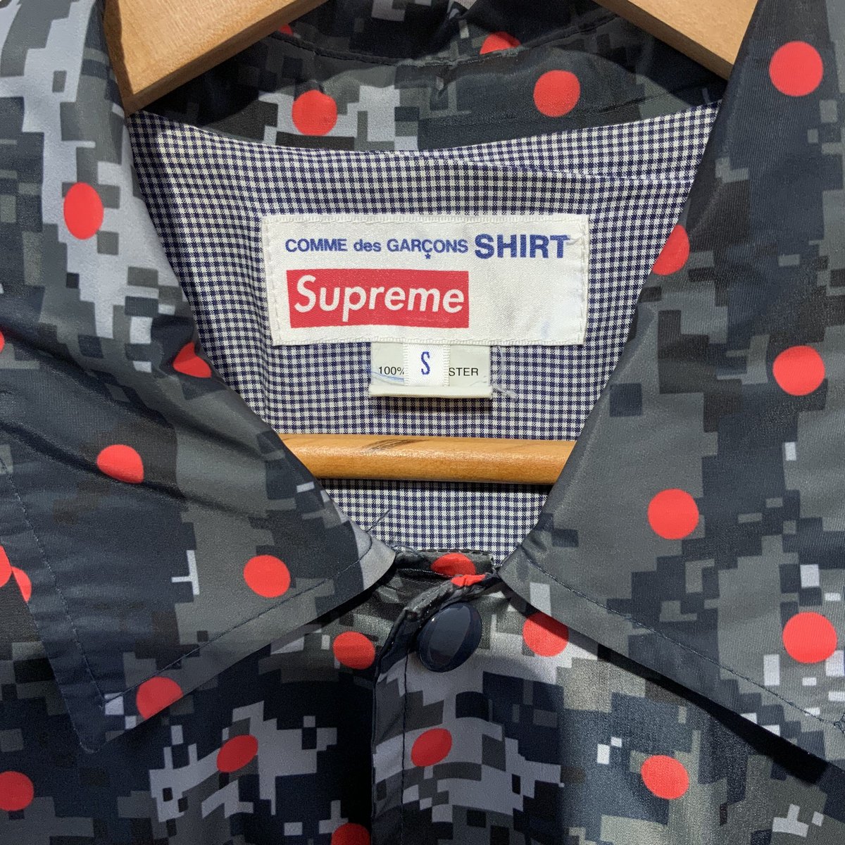 Supreme× COMME des GARCONS Digi Camo Coach Jack...