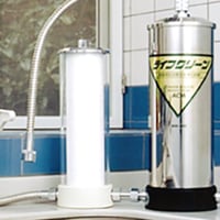 トロンフィルター（浄水器用前処理器）据置型用前処理器の併用でカートリッジ長持ち