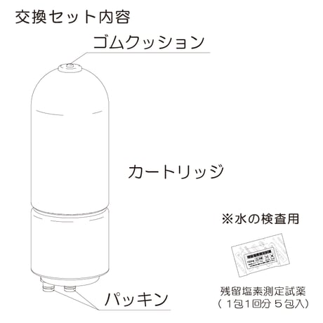 「超水」用浄水器カートリッジ（MW-1000・MW-1000R・AW-2000）