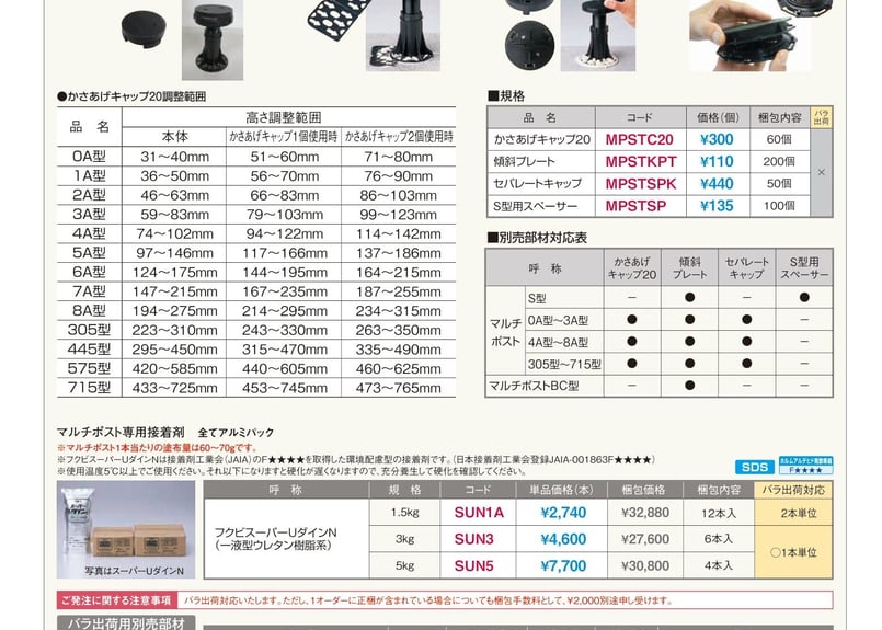 スーパーUダインN マルチポスト用接着剤(1.5kg×2個 スーパーUダインN マルチポスト用接着剤(1.5kg×2個