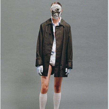 【A MACHINE】Trench Coat - blanch pattern - city＆sea
