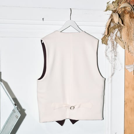 【TOZAOU】High Tuck Waistcoat