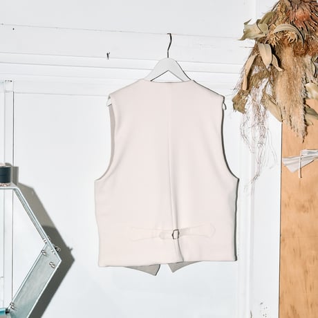 【TOZAOU】High Tuck Waistcoat