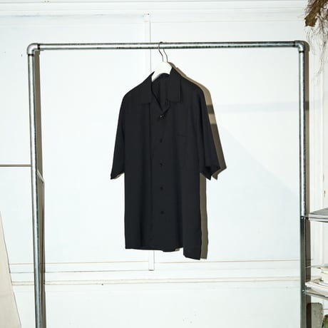 【unbient】Open collar Shirt