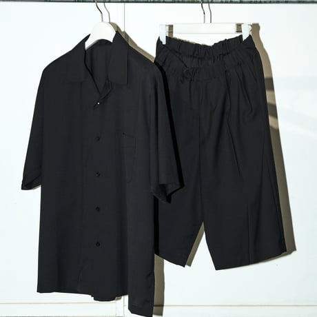 【unbient】Open collar Shirt