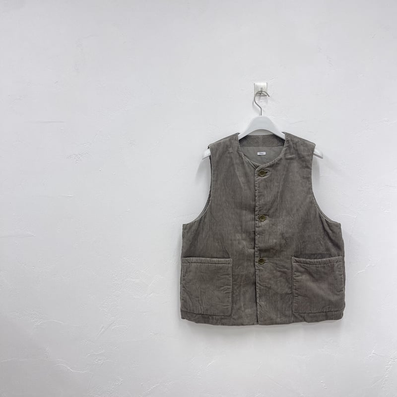 Dhal】Over Dyed Corduroy Thinsulate Vest | syou...