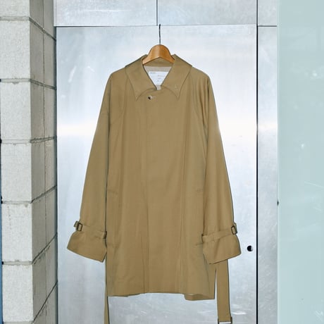 【A MACHINE】Trench Coat - blanch pattern - city＆sea