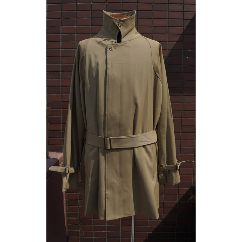 A MACHINE】Trench Coat - blanch pattern - city＆
