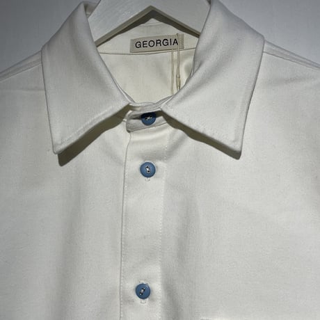 【Georgia】ARDEN Button Collared Shirt white