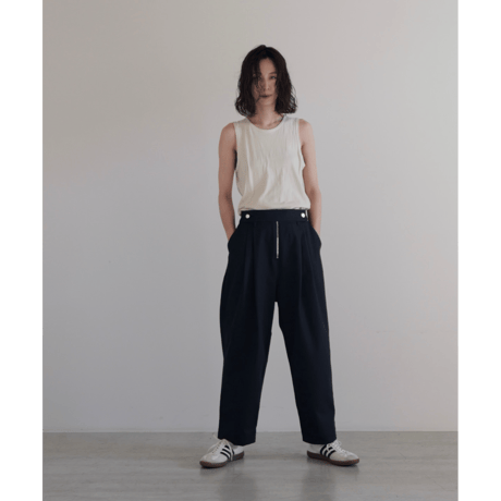 【SOUMO】Row Zip Trousers