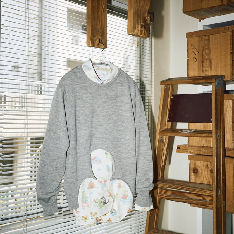 A MACHINE 24AW TRUMP SWEATER エーマシーン A MACHINE Mechanical