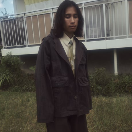 【TOZAOU】Dye Canopy Jacket
