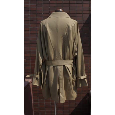 【A MACHINE】Trench Coat - blanch pattern - city＆sea