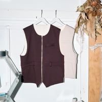 【TOZAOU】High Tuck Waistcoat