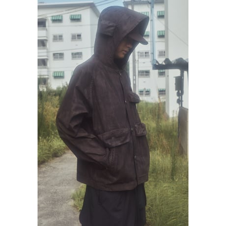 【TOZAOU】Dye Canopy Jacket