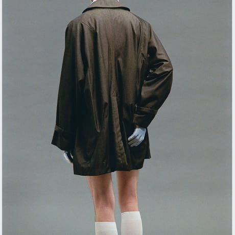 【A MACHINE】Trench Coat - blanch pattern - city＆sea