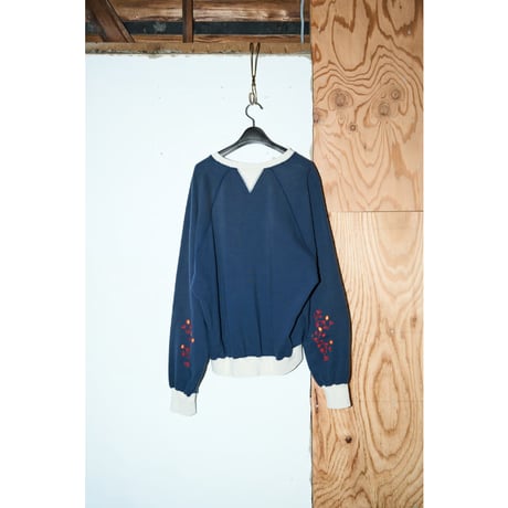 【MIDTHINGS】THE THIRD SWEATSHIRT VINTAGE (NAVY)