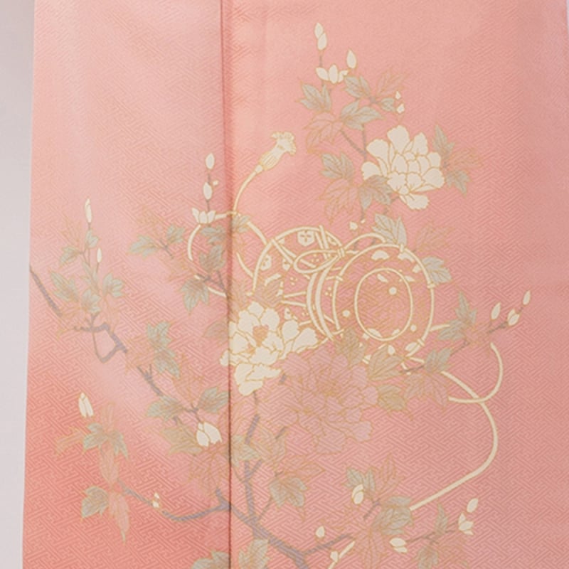 訪問着】 K-17 ピンク | 髪結・レンタル着物 ヘアセットCOCO